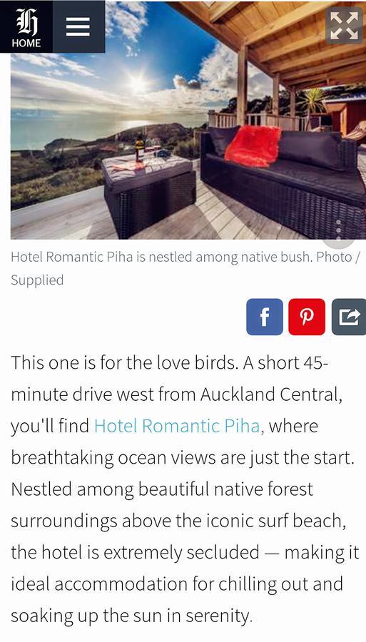 Romantic Piha Exterior photo